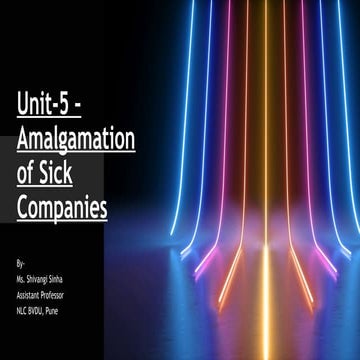 Unit-5 Amalgamation of Sick Companies.pptx