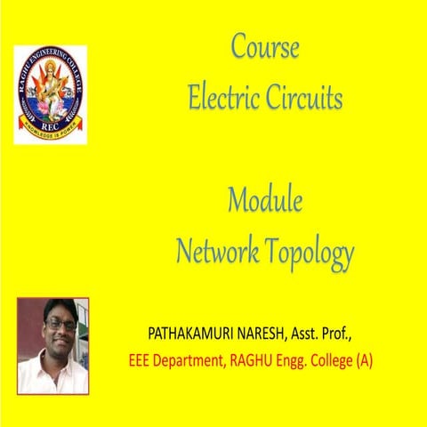 Electrical Network Topology