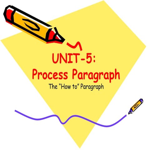Process Paragraph | PPT