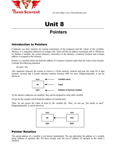 C pointers and references | PDF
