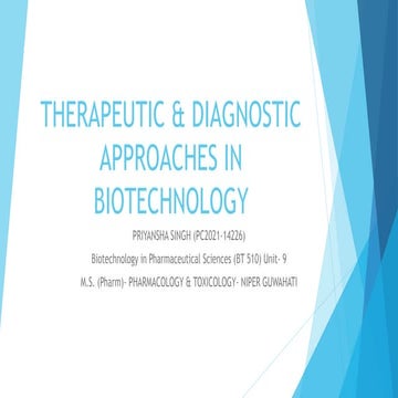 Unit 9 biotechnology in pharmaceutical sciences 