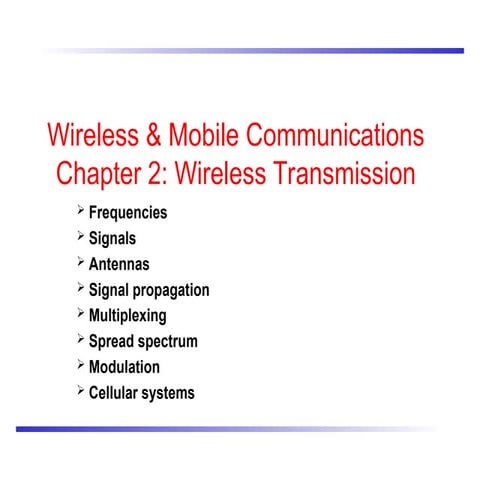 Mobile Computing, wireless networks Unit -I.ppt