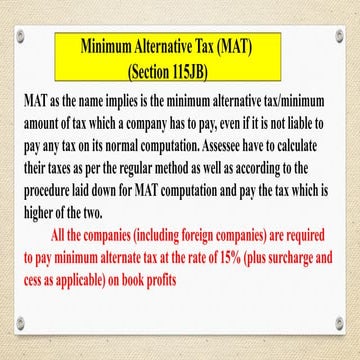 UNIT-I- 2nd Part (F-1).ppsx minimum alternative tax