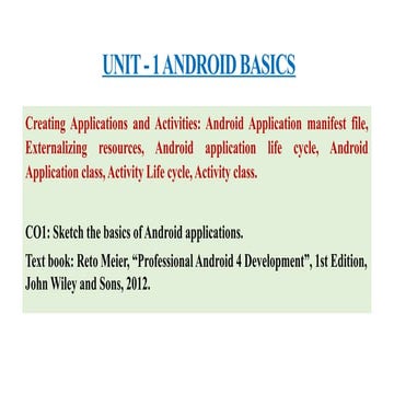 Mobile Application development | PPTX