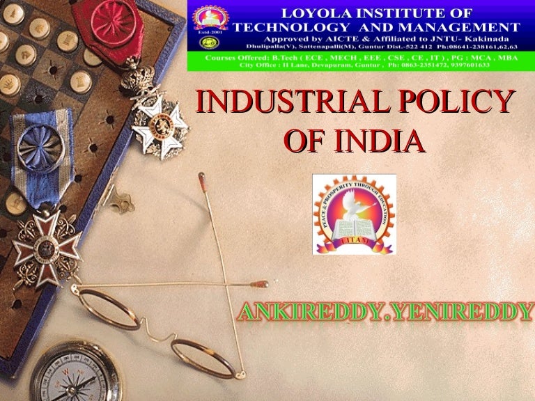 Industrial policy of India