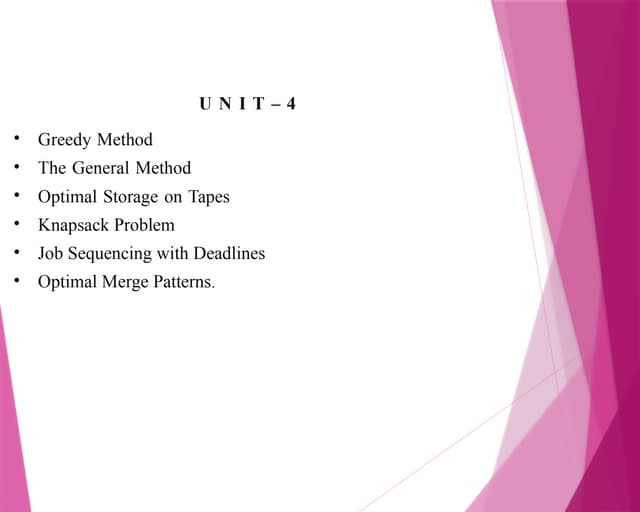 unit-4 data structure notesfor computer science