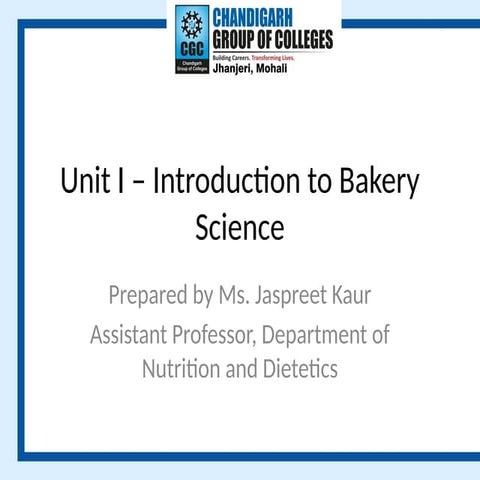 Bakery Manufacturing Process. Manufacture of Bread, Biscuit, Cake ...