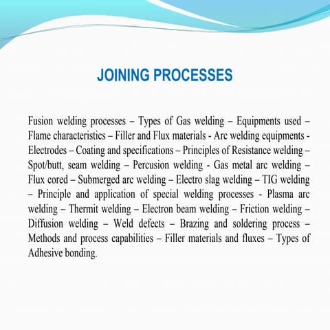 Joining Process | PPT | Chemistry | Science