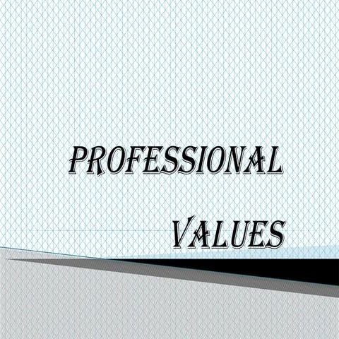 UNIT-II-Professional-Value. presentation