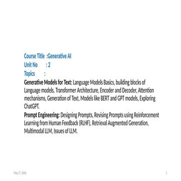 Generative AI and LLM Notes for AI and LLM.pptx