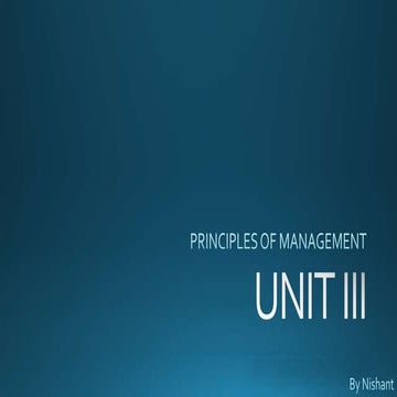 Principles of Management
