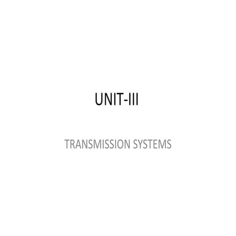 Unit iii | PPT