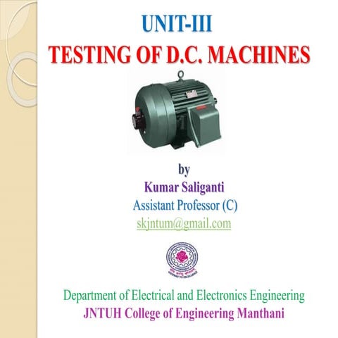 UNIT-III-Testing of DC Machines.ppt