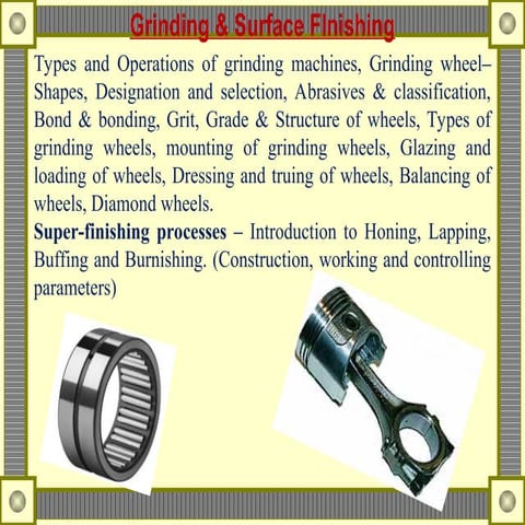 buffing operation | PPTX