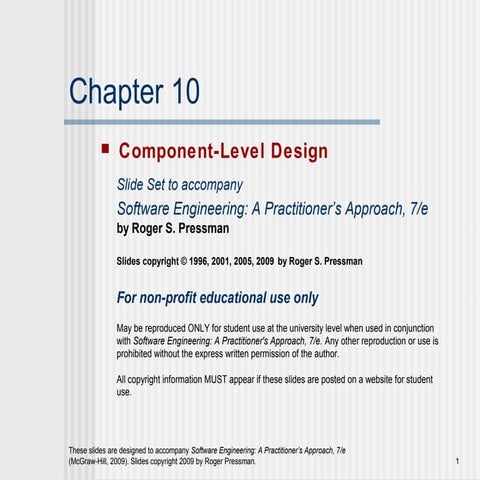 Unit iii(part d - component level design) | PPT | Desktop Publishing ...