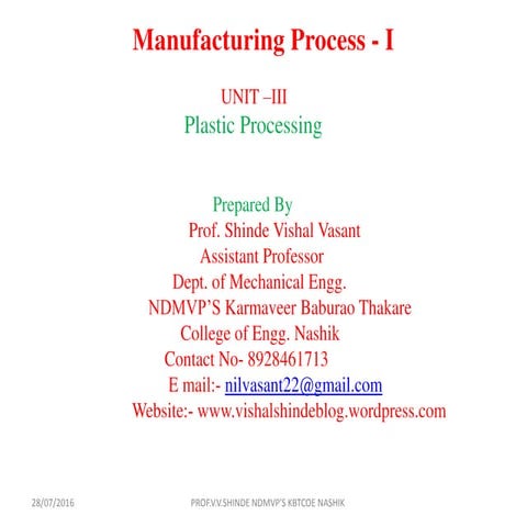 Plastic Processing