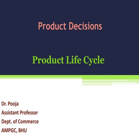 Product Life Cycle