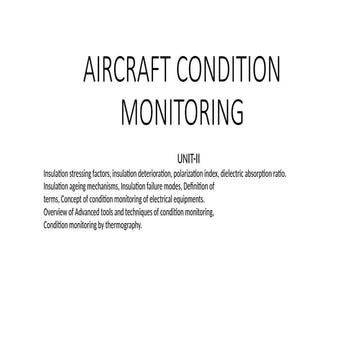 Condition monitoring (CM) is a maintenance technique that uses sensors and so...