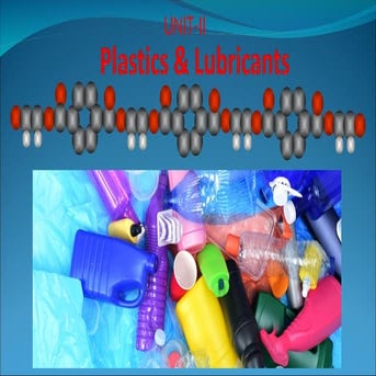 UNIT-II Plastics & Lubricants 2024.ppt pl