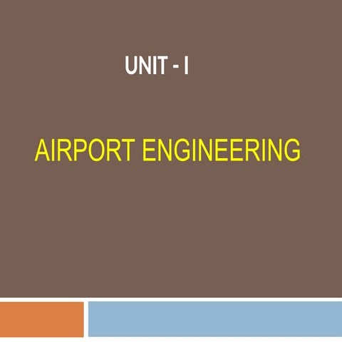 Airport Planning and Design | PPTX