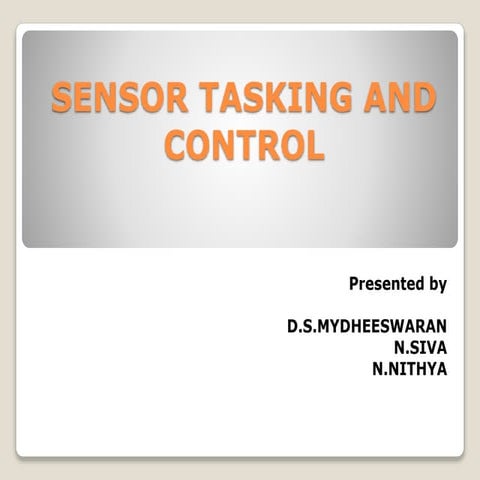 SENSOR TASKING AND CONTROL in WSN  .pptx