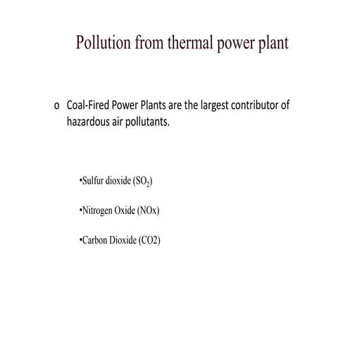 Air pollution and control | PPTX
