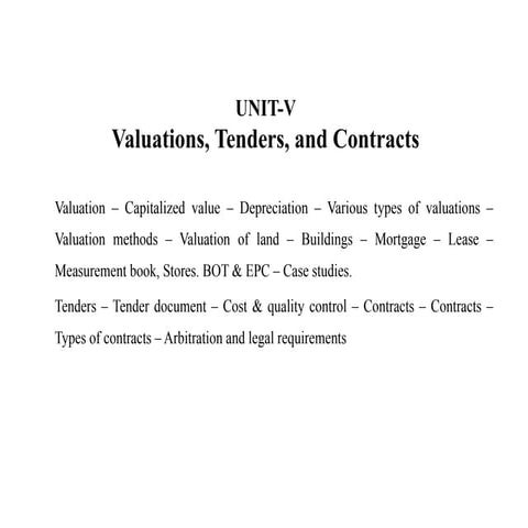 Valuation | PPTX