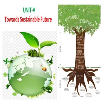 UNIT-V  Sustainable Development does that this