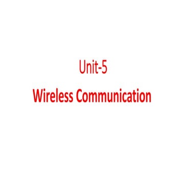 UNIT-V Wireless Communication.pdf