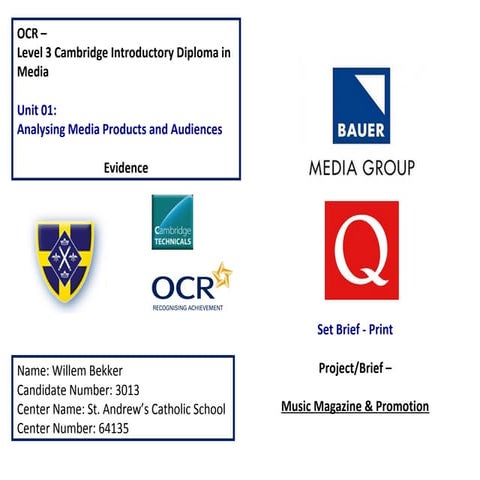 Unit 01   music media will bekker