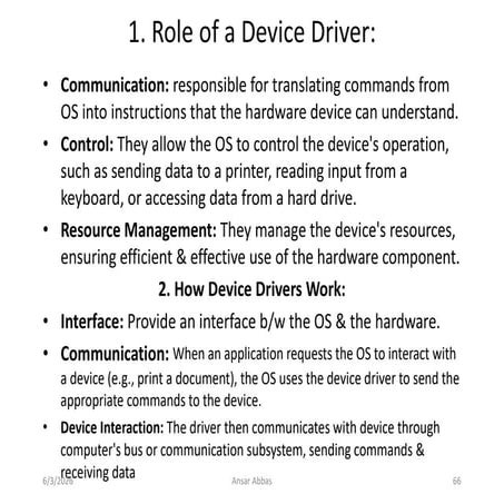Understanding Device Drivers and Utility Software Functions | PDF