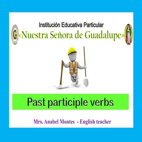 Unit – 01 past participle verbs 4to