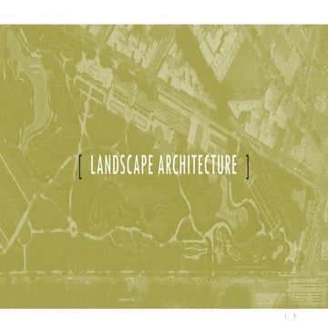 Unit 02 Elements of Landscape Architecture and Landscape Design