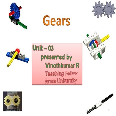 Gears & its Terminology