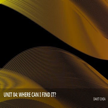 Unit 04 Where can i find it in English.pptx