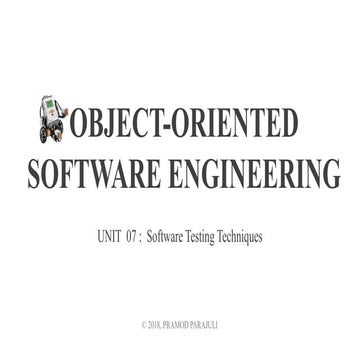 Software Testing Techniques