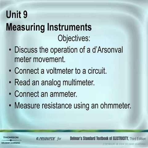 Unit 09 instruments