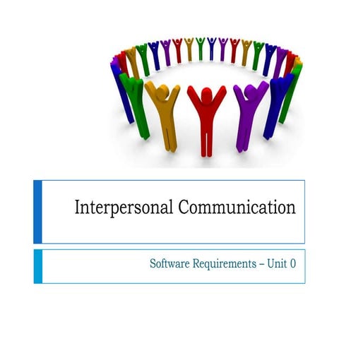 Interpersonal Communication
