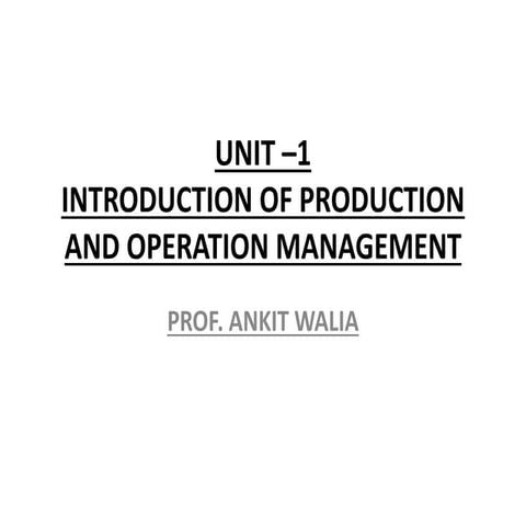 Unit 1