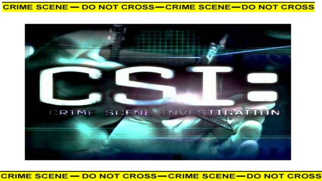 crime scene.pptx