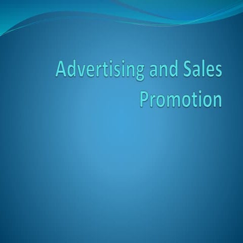 Introduction to Advertisement & Sales Promotion.pptx