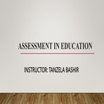 Unit 1.Introduction of Assessment in Education.pptx