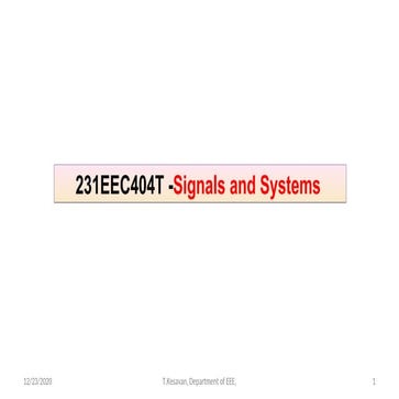 TYPES OF SIGNAL AND SYSTEM, PROPERTIES AND EXAMPLES