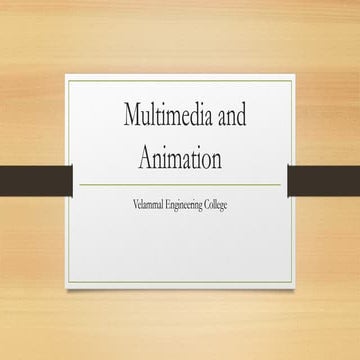 Introduction to Multimedia _ Unit 01......