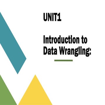 Data wrangling data wrangling unit1.pptx