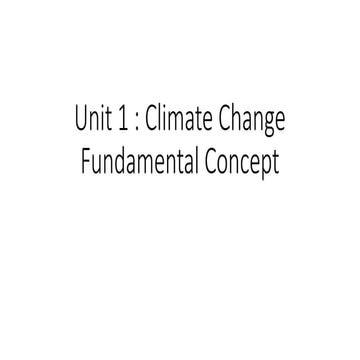 IOF Forestry Climate Change Fundamental Concept by Rabindra