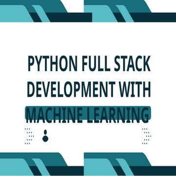 Python Full Stack Development With Machi Pptx