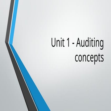 Auditing concepts.pptx  Meaning and Definition of Auditing
