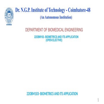 Biometrics and its applications for system