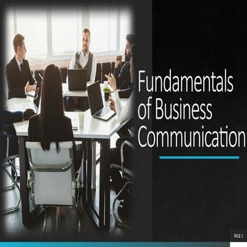 UNIT 1 - Introduction- Business Communication.pptx